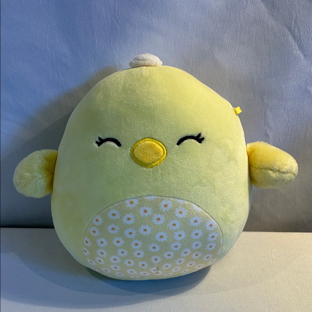 Squishmallows Aimee the yellow spring Chick plush toy Easter basket gift cute 8"